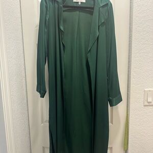 Lovers + Friends Deep Green Long Sleeve Dress